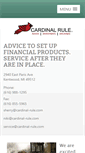 Mobile Screenshot of cardinal-rule.com
